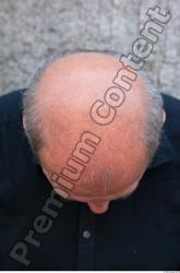 Head Man White Overweight Bald